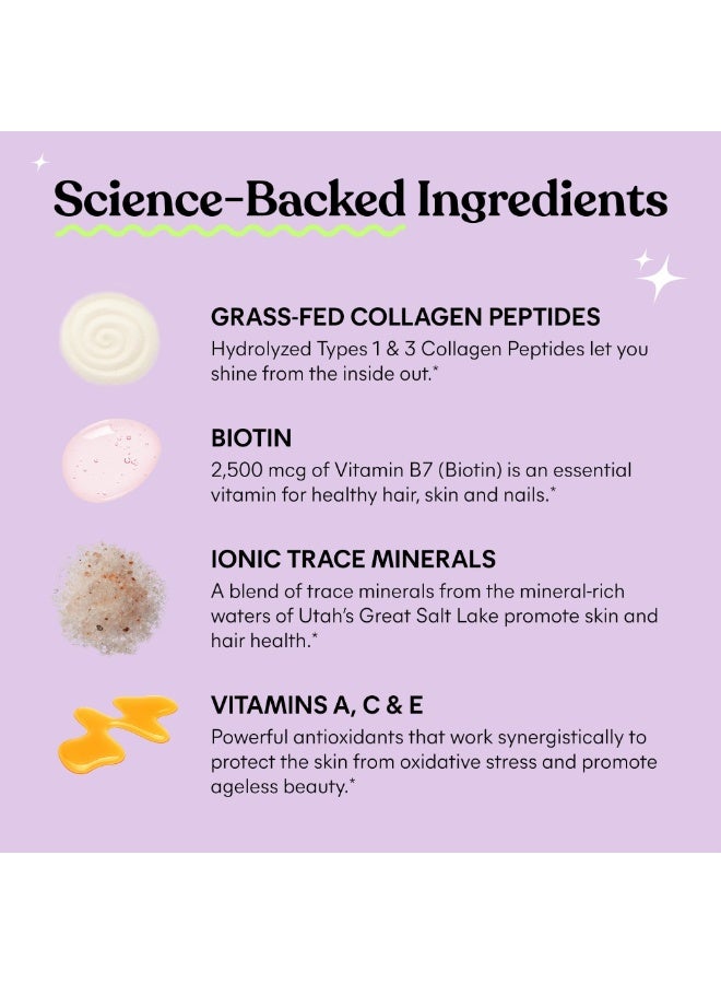 Lemme, Glow, Hair, Skin & Nails Gummies, Peach, 60 Gummies - Image 4